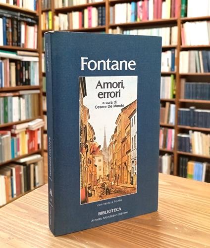 Amori, errori - Theodor Fontane - copertina