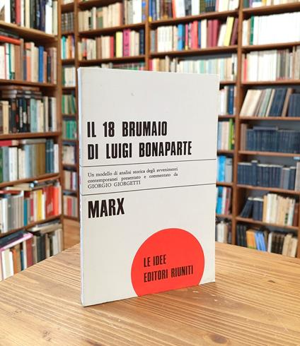 Il 18 brumaio di Luigi Bonaparte - copertina