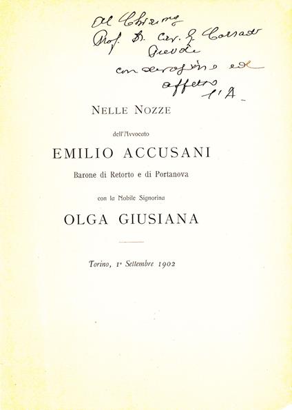Nella benedizione nuziale - Giovanni CAMERA - copertina