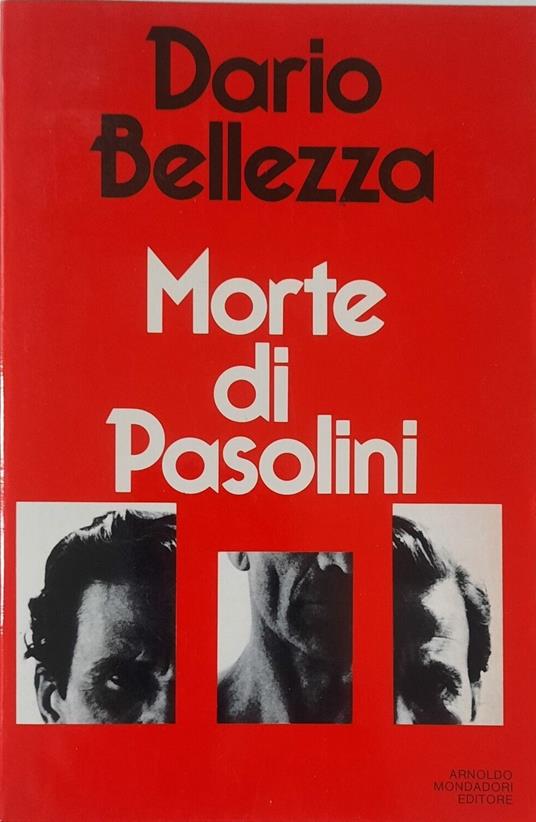 Morte di Pasolini - Dario Bellezza - copertina