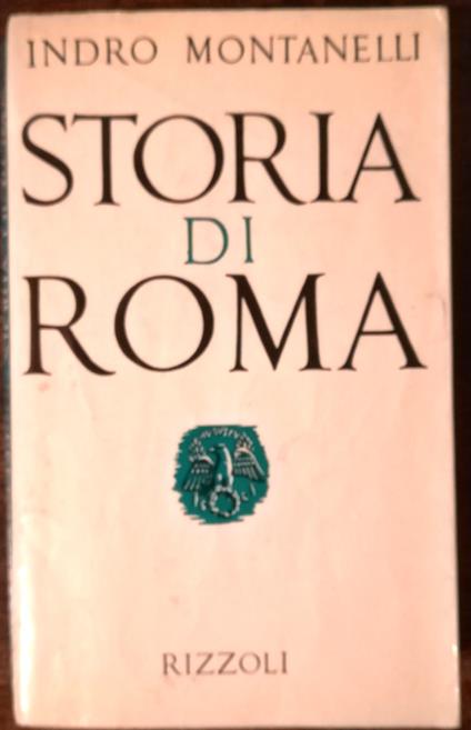 Storia di Roma - Indro Montanelli - copertina