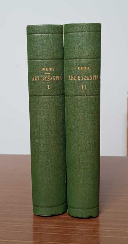 Manuel d'Art Byzantin (Manuale d'arte bizantina) - Charles Diehl - copertina