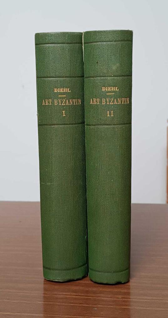 Manuel d'Art Byzantin (Manuale d'arte bizantina) - Charles Diehl - copertina