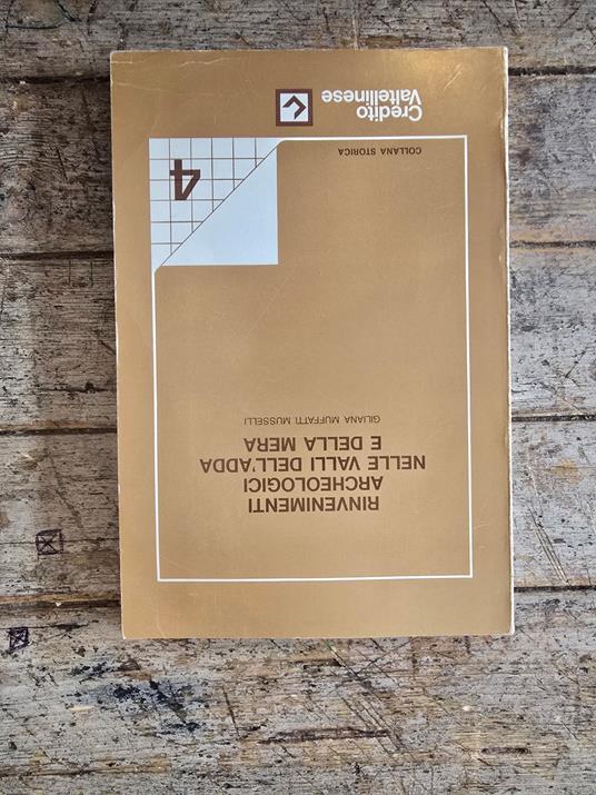 Rinvenimenti archeologici nelle valli dell'Adda e della Mera - copertina