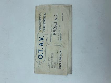 Grande meeting ciclo-podistico di Manerbio, 23 agosto 1908 (Bifoglio) - copertina