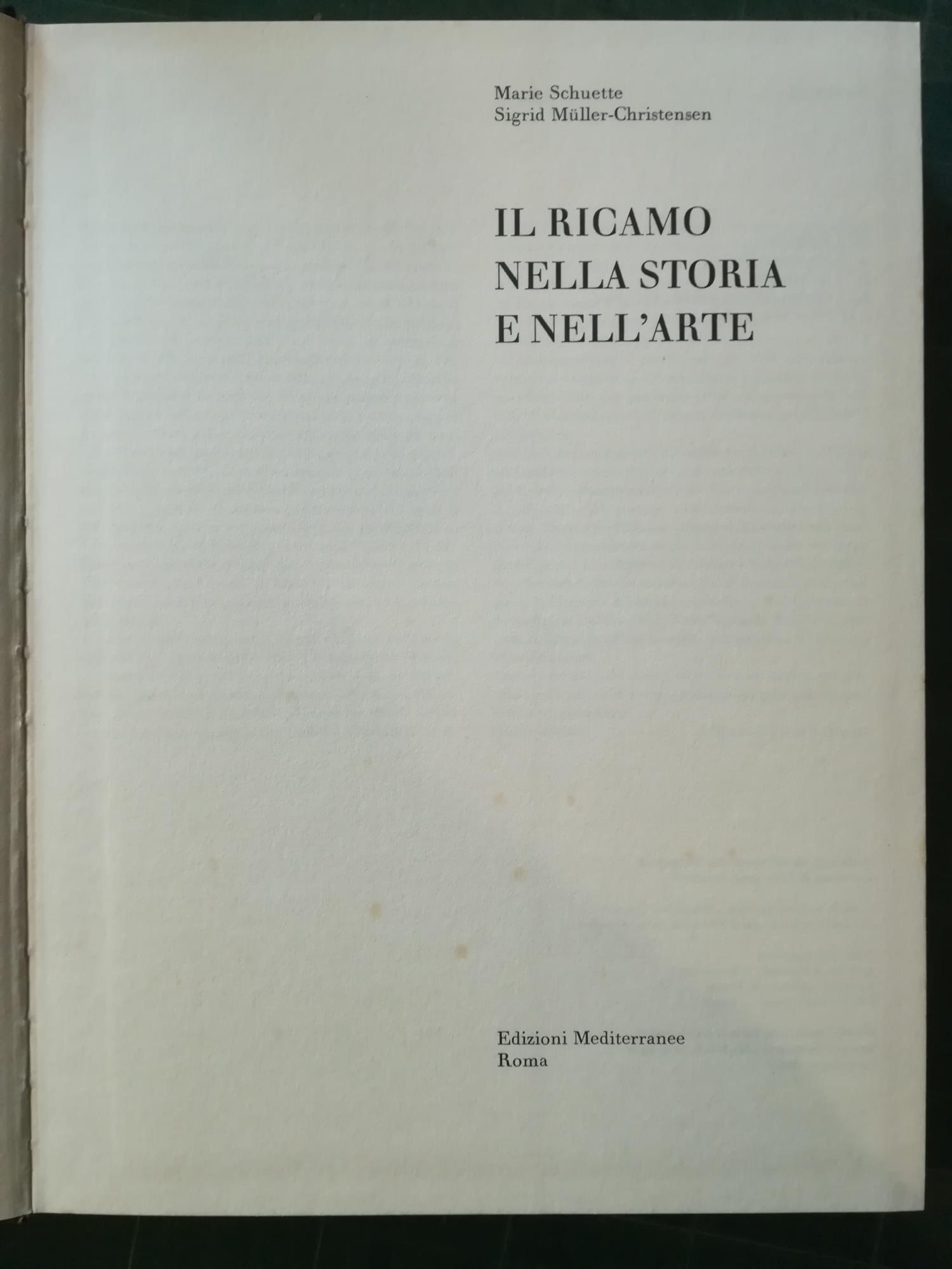 Il Ricamo nella storia e nell'arte