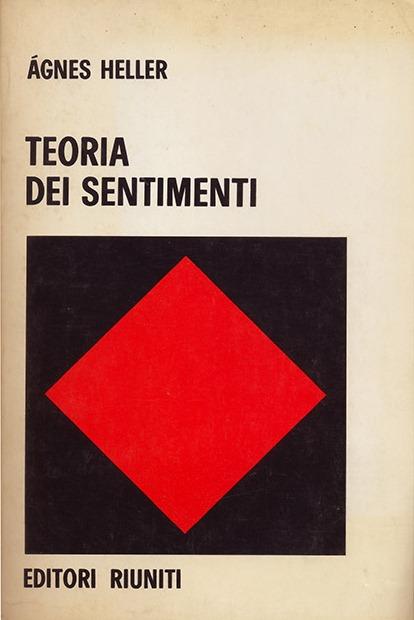 Teoria dei Sentimenti - Ágnes Heller - copertina
