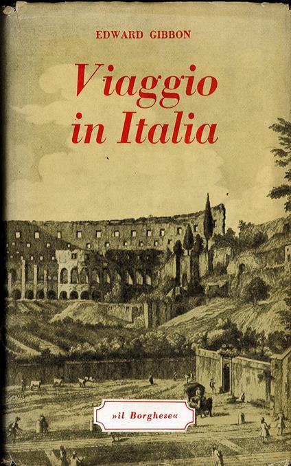 Viaggio in Italia - Edward Gibbon - copertina