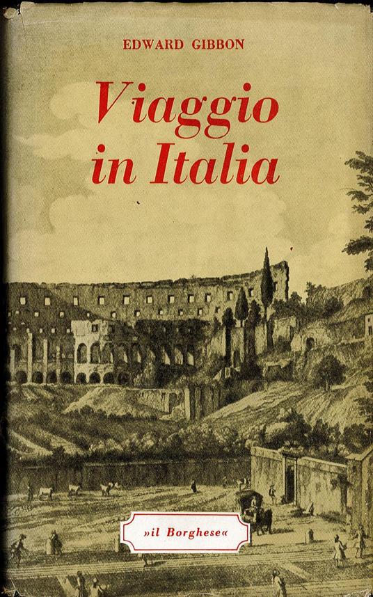 Viaggio in Italia - Edward Gibbon - copertina