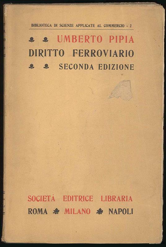 Diritto Ferroviario - copertina