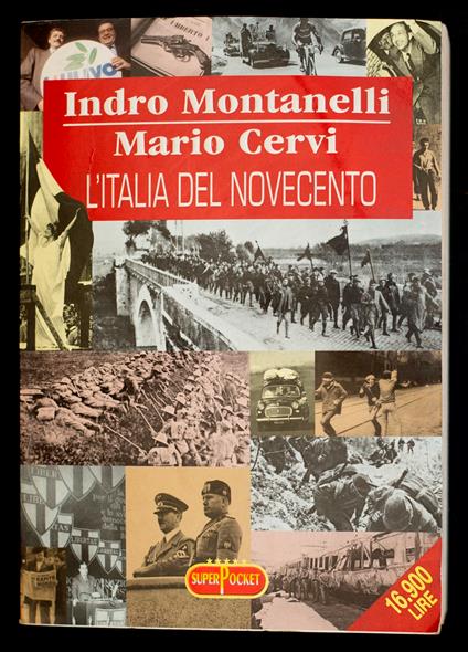 L'Italia del novecento - Indro Montanelli - copertina