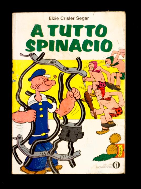 A tutto spinacio - Elzie Crisler Segar - copertina
