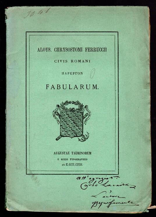 Civis Romani Iiapepton Fabularum - copertina