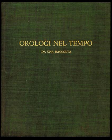 Orologi nel tempo da una raccolta - copertina
