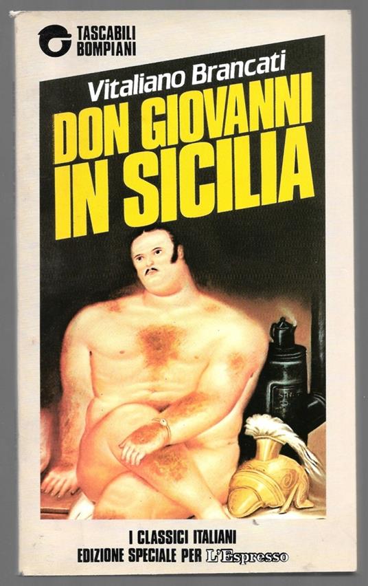 Don Giovanni in Sicilia - Vitaliano Brancati - copertina