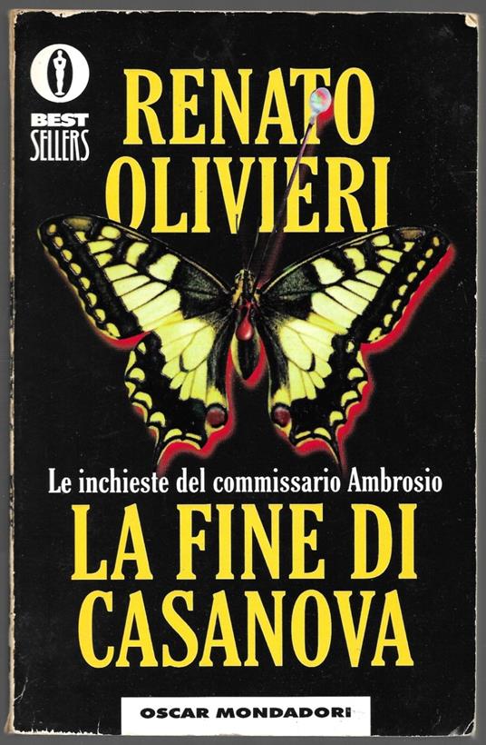 Le inchieste del commissario Ambrosio – La fine di Casanova - Renato Olivieri - copertina
