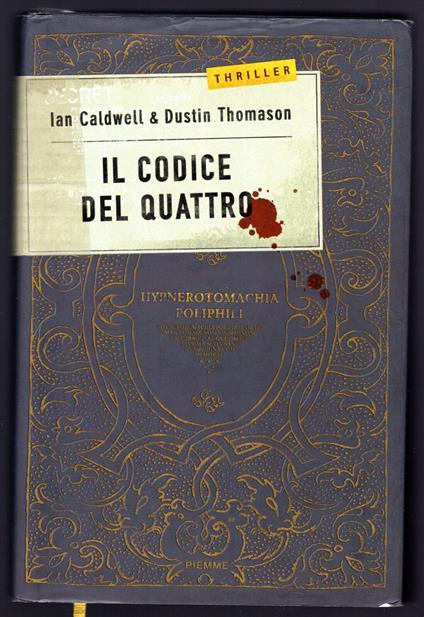 Il codice del quattro - Ian Caldwell - copertina