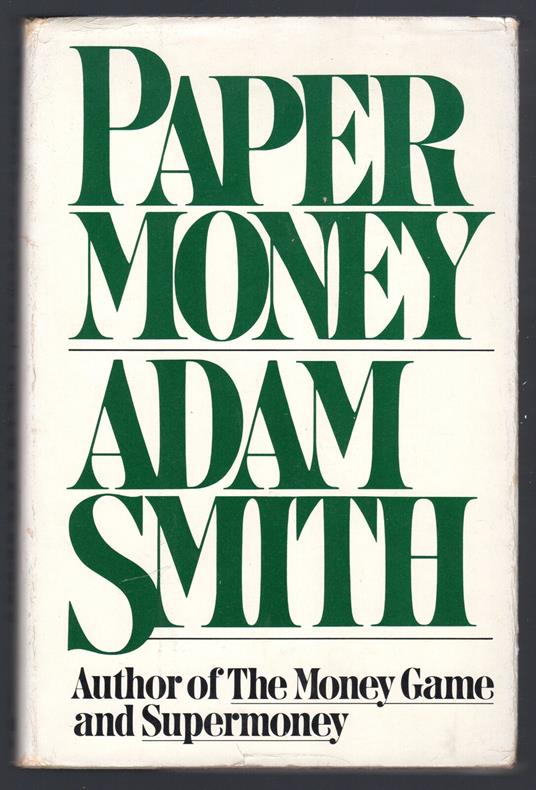 Paper Money - Adam Smith - copertina