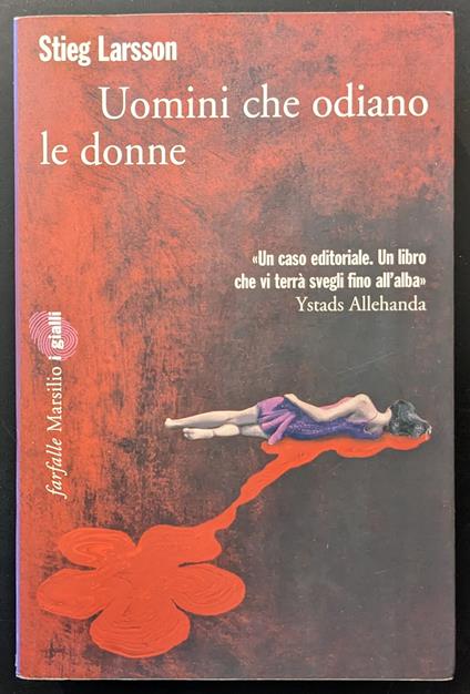 Uomini che odiano le donne - Stieg Larsson - copertina