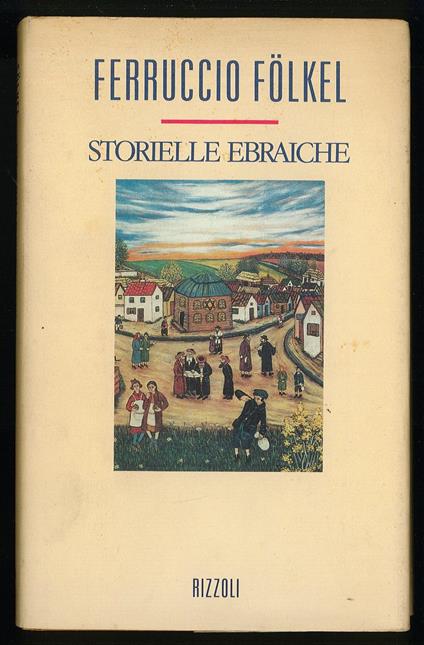 Storielle ebraiche - Ferruccio Folkel - copertina