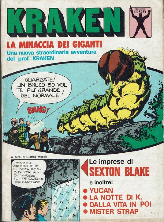 Kraken. La minaccia dei giganti - copertina