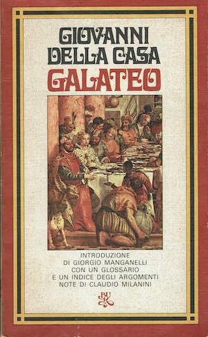 Galateo - Giovanni Della Casa - copertina