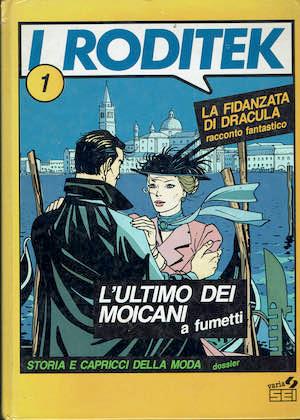 I Roditek 1, la fidanzata di Dracula - L'ultimo dei Moicani - copertina