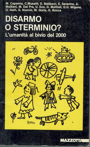Disarmo o sterminio? L'umanità al bivio del 2000 - copertina