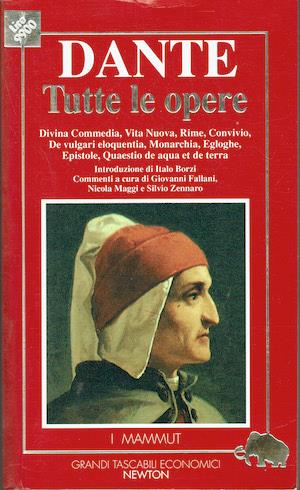 Dante Tutte le opere - Dante Alighieri - copertina