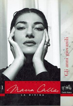 Maria Callas - La Divina ,illustrato - Gina Guandalini - copertina