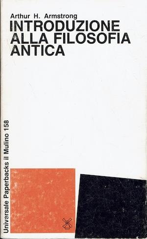 Introduzione alla filosofia antica - copertina