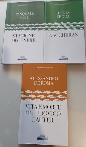 L'Unione Sarda La biblioteca dell'identità Volumi 3/6/8, titoli nelle note - copertina
