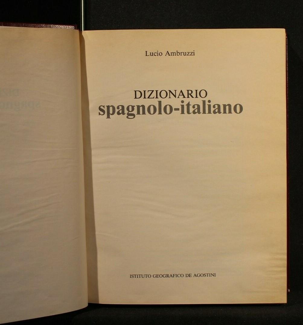 Dizionario Spagnolo-Italiano