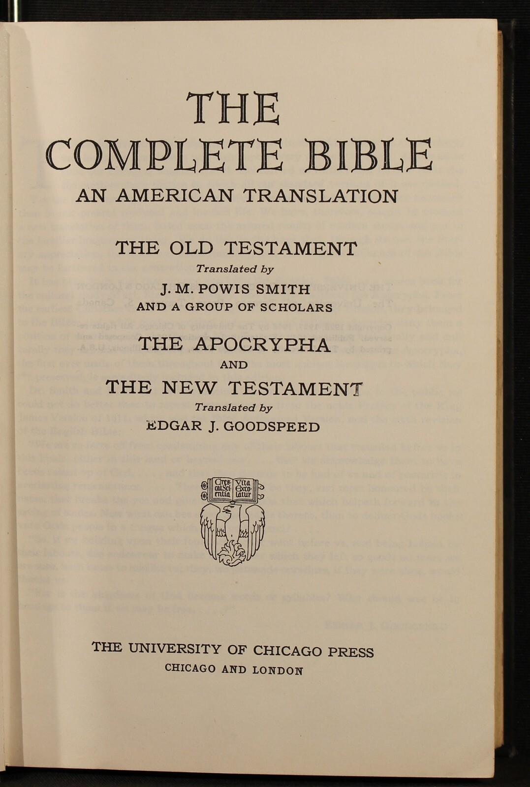 The Complete Bible