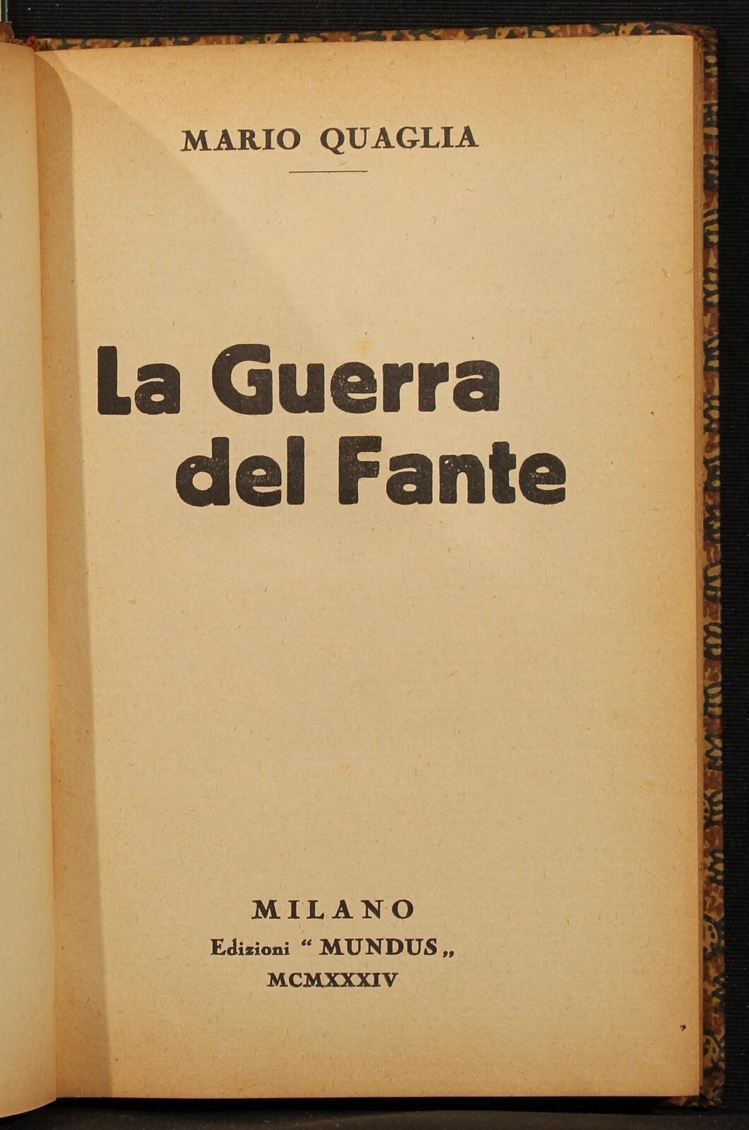 La Guerra Del Fante