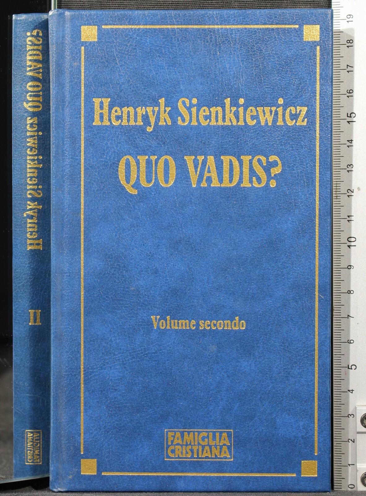 Quo Vadis? 2 Volumi