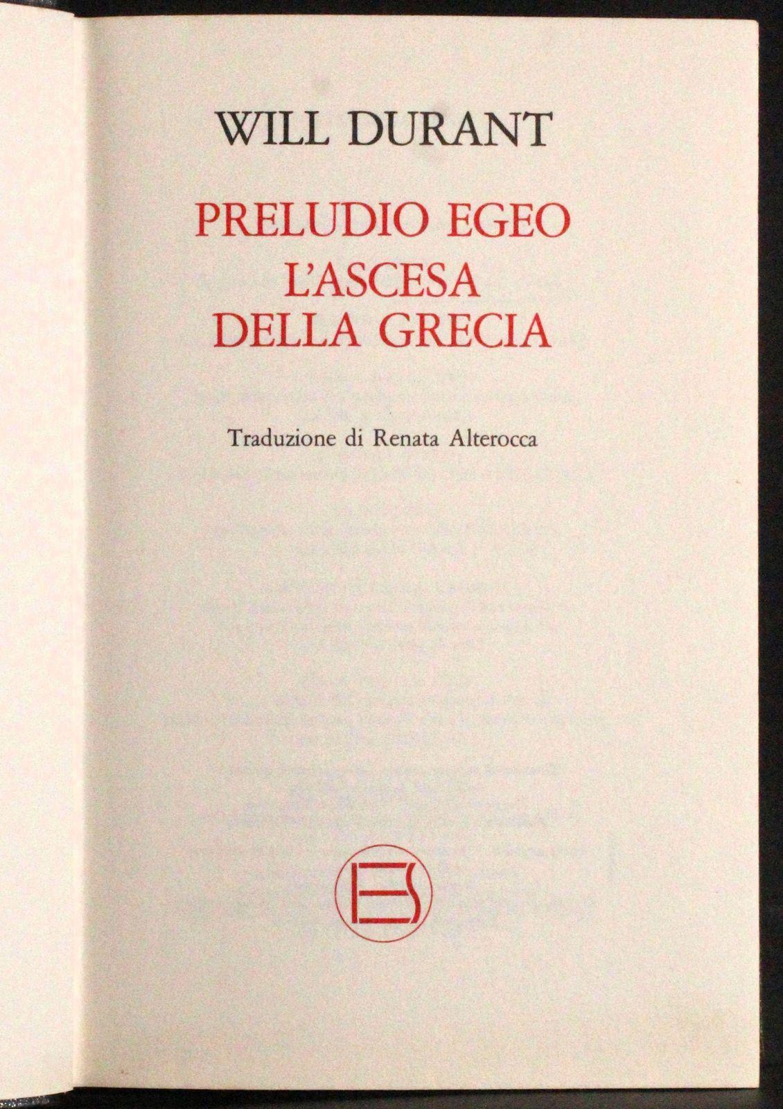Storia Della Civiltà. La Grecia 1
