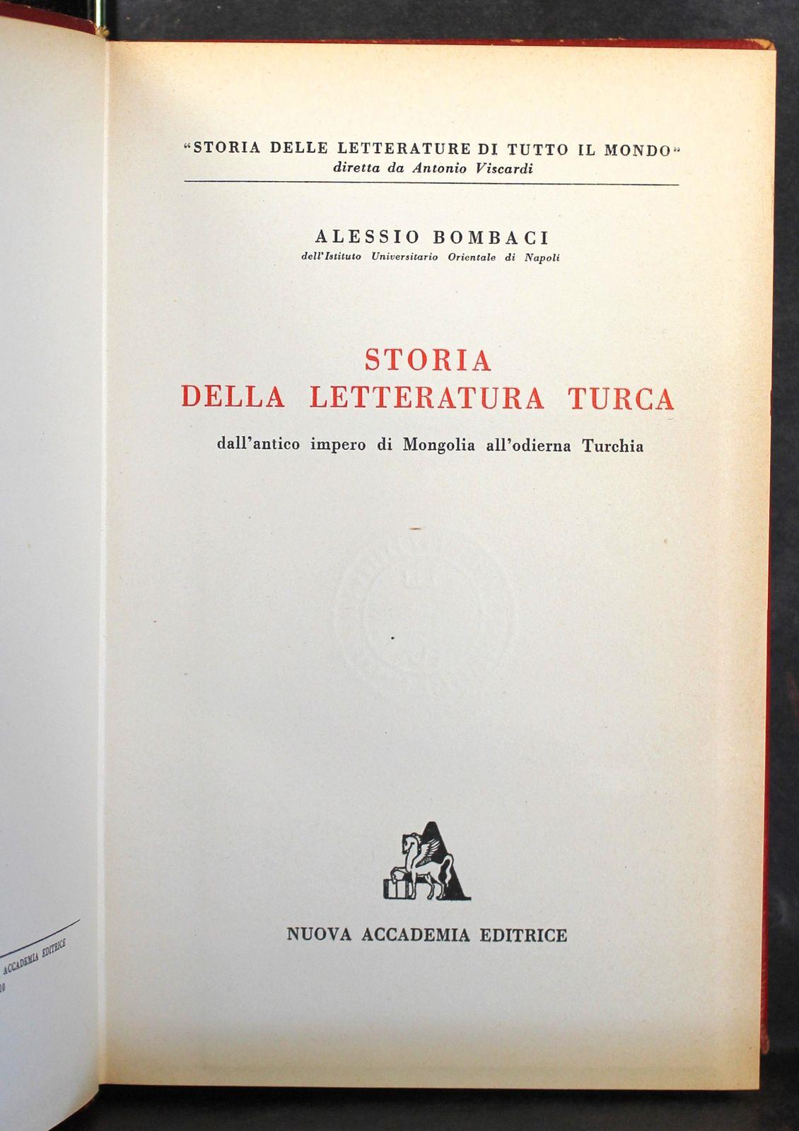 Storia Della Letteratura Turca