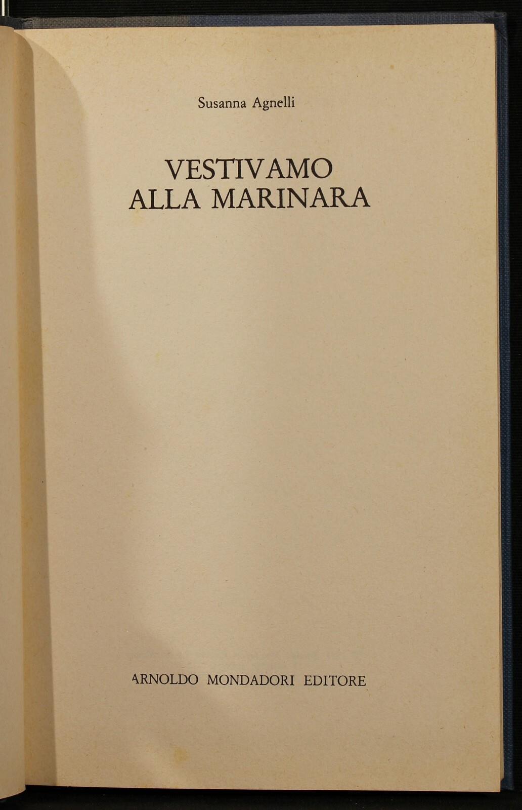 Vestivamo Alla Marinara