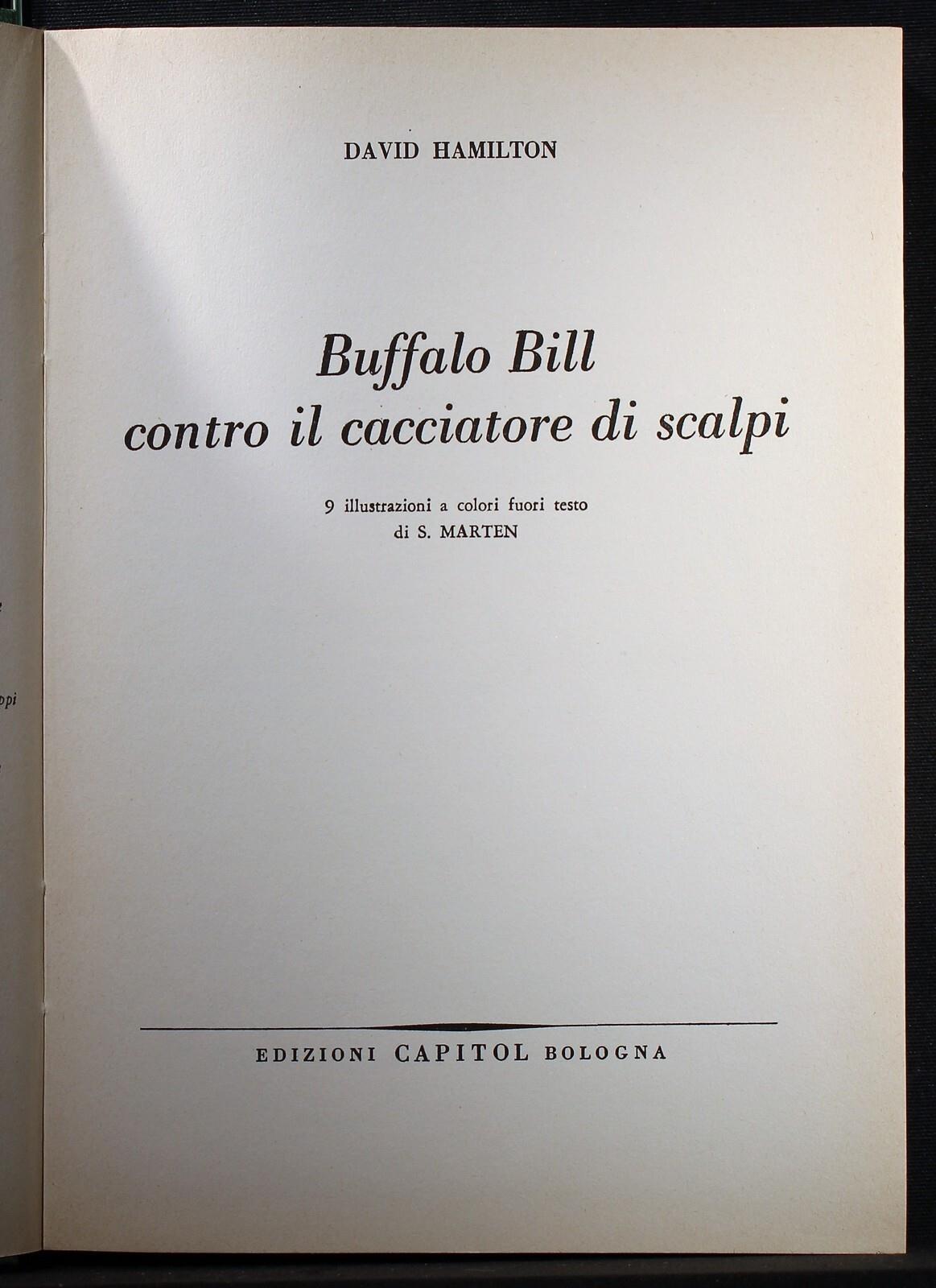 Buffalo Bill Contro Il Cacciatore Di Scalpi