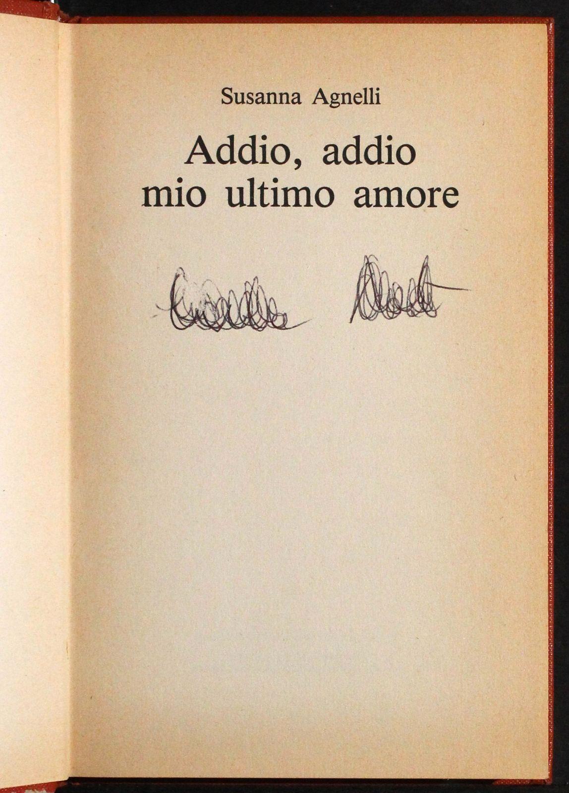 Addio, Addio Mio Ultimo Amore