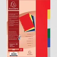 Divisorio in PPL Exacompta a 6 Tacche A4