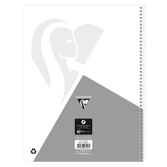 Mimesys College Block A4 160 pagine a righe colori assortiti - 7
