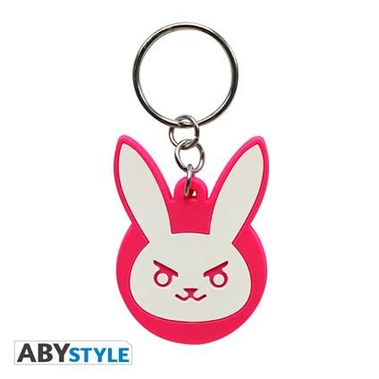 Overwatch. Keychain Pvc "D.Va" X4