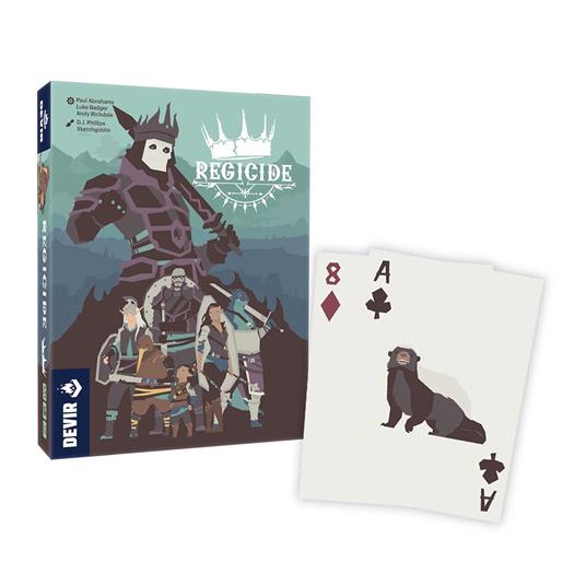 DEVIR Regicide – Gioco di Carte Cooperativo e Solitario Fantasy, Sfida Strategica per 1-4 Giocatori - 4