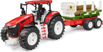 Roadmax Trattore Con Benna E Rimorchio Tronchi (03453)