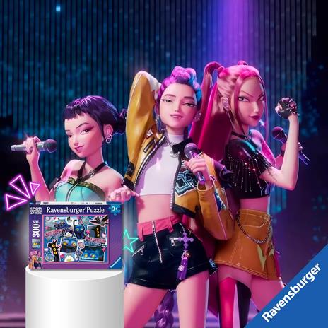 Puzzle Ravensburger K-Pop Demon Hunters XXL 300 pezzi - 4