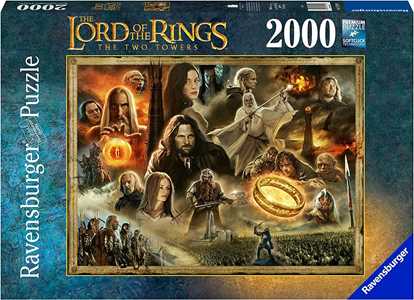Giocattolo Ravensburger - Puzzle Il Signore degli anelli - Le due torri, 2000 Pezzi, Puzzle Adulti Ravensburger