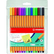 Fineliner - STABILO point 88 - Astuccio da 15 - Colori assortiti