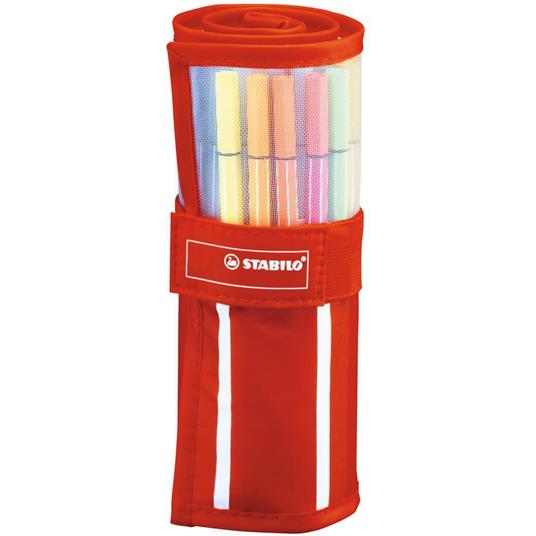 Pennarello Premium - STABILO Pen 68 - Rollerset con 30 Colori assortiti